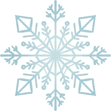 Vintage Winter Snowflake